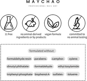 MAYCHAO Gel Nail Polish 15ml Caramel in packaging