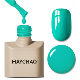 MAYCHAO Gel Nail Polish 15ML Deep Oceanside front view