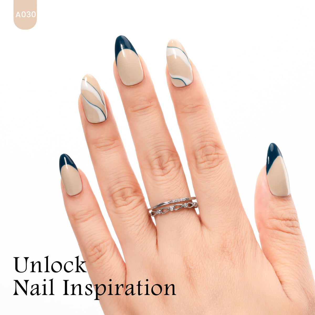 MAYCHAO Gel Nail Polish 15ML Vanilla Frosting application on nails