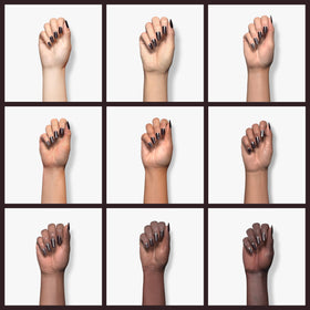 MAYCHAO Gel Nail Polish Chocolate under LED light