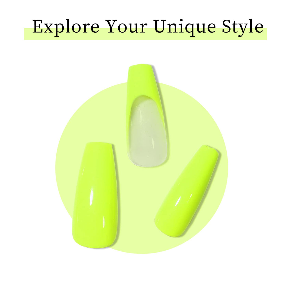 MAYCHAO Gel Nail Polish Lime on a manicure table