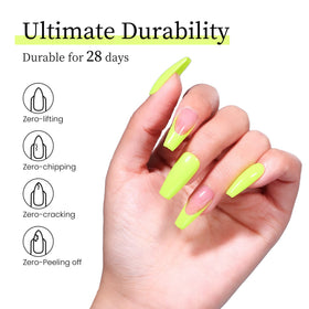 MAYCHAO Gel Nail Polish Lime packaging details