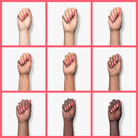 MAYCHAO Pink Gel Nail Polish 15ML curing under LED light