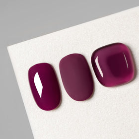 MAYCHAO Vino Red Gel Nail Polish 15ML with LED lamp