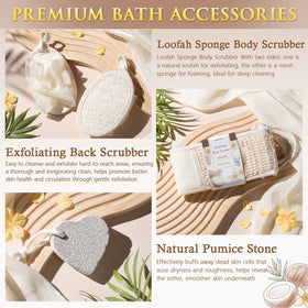 MAYICIVO Spa Gift Basket beautifully arranged for gifting