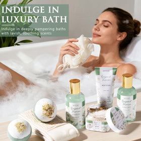 MAYICIVO spa gift basket with greeting card