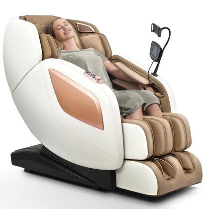 Mazzup Full Body Massage Chair front view with touch screen controller