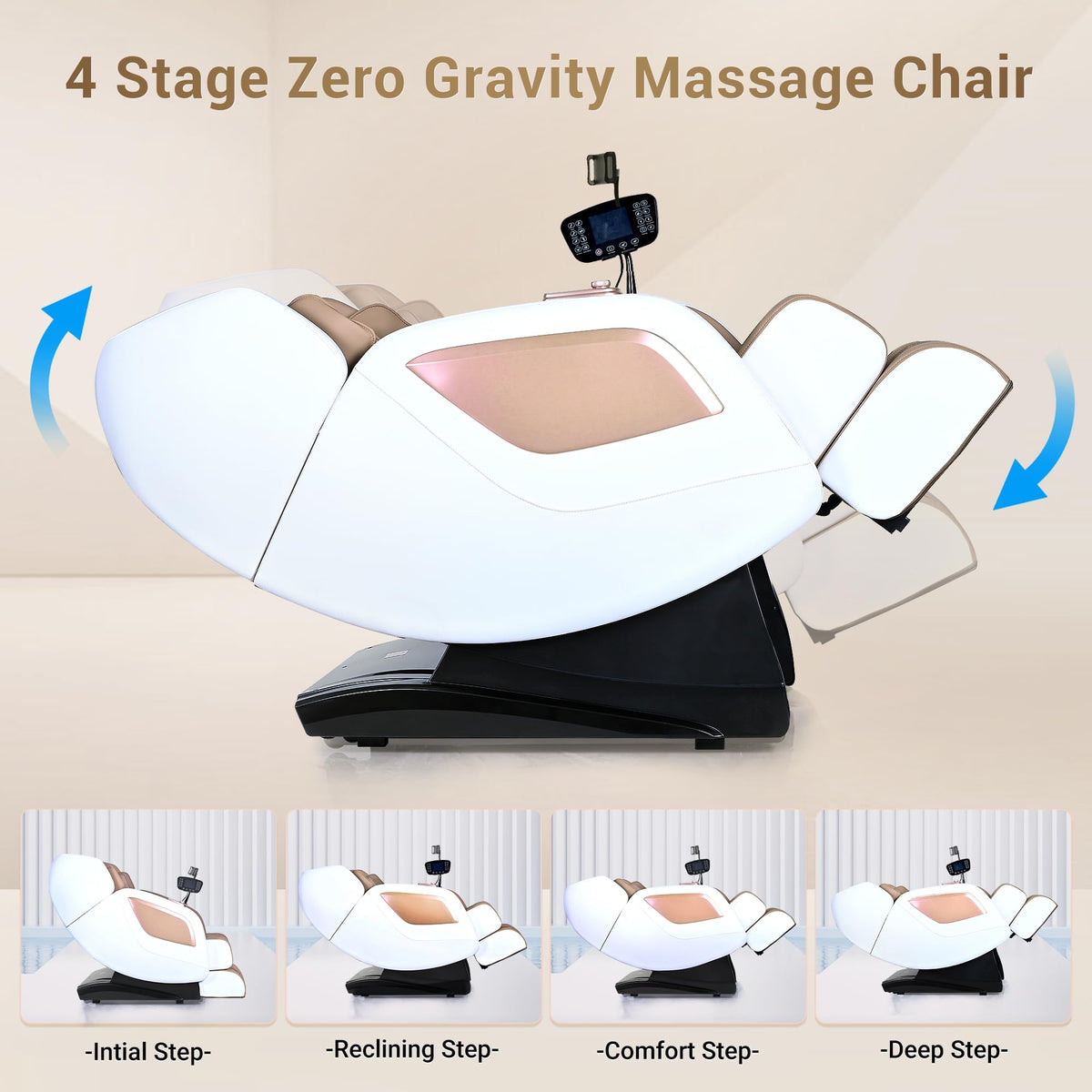 Mazzup Massage Chair back view highlighting assembly