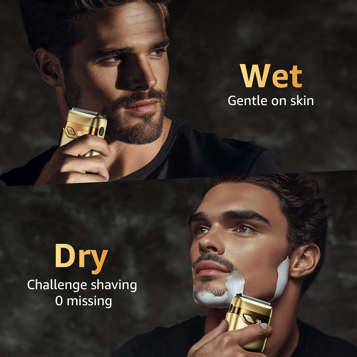 Mbzoey Electric Foil Shaver with magnetic dustproof cap