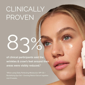 MDSolarSciences Revitalizing Eye Gel application on skin