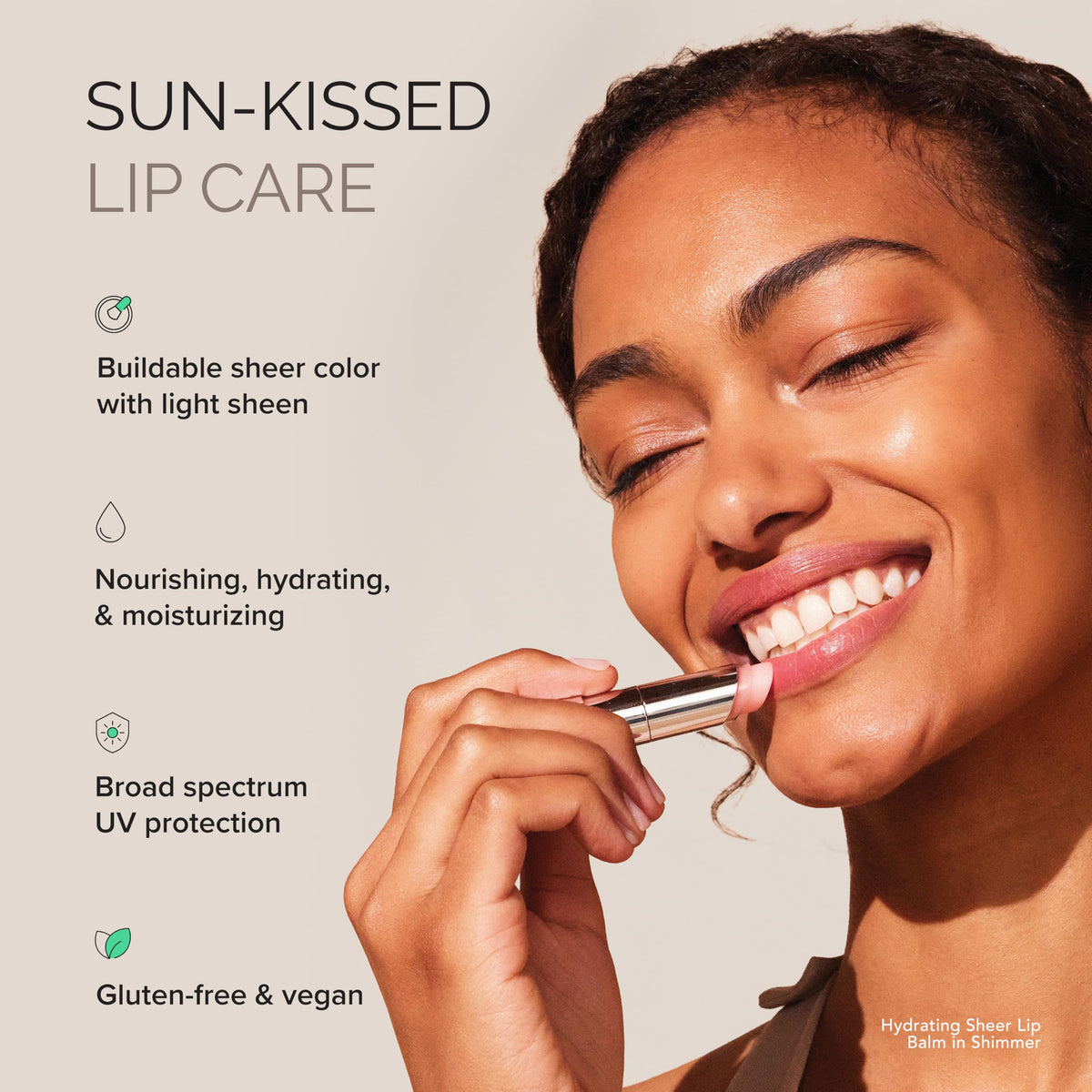 MDSolarSciences Tinted Lip Balm SPF 30 on a wooden surface