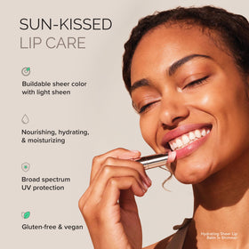 MDSolarSciences Tinted Lip Balm SPF 30 on a wooden surface