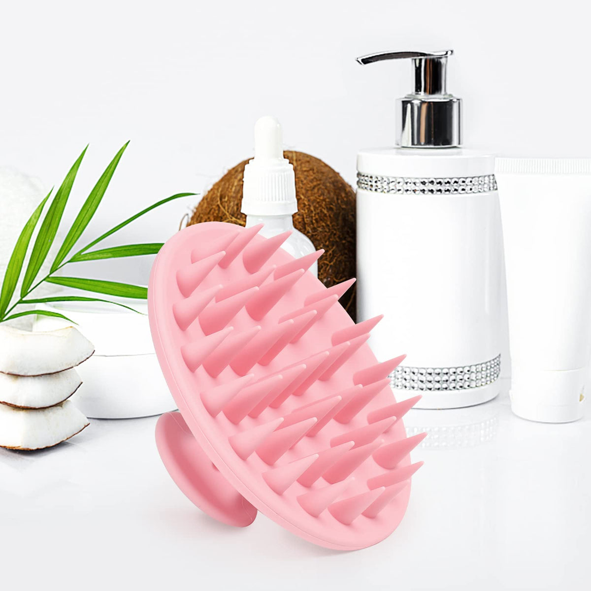 Meartchy Scalp Massager displayed with packaging