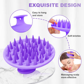 Meartchy Silicone Scalp Massager side view
