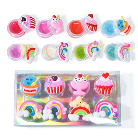 Mebtmel lip gloss cupcake design close-up