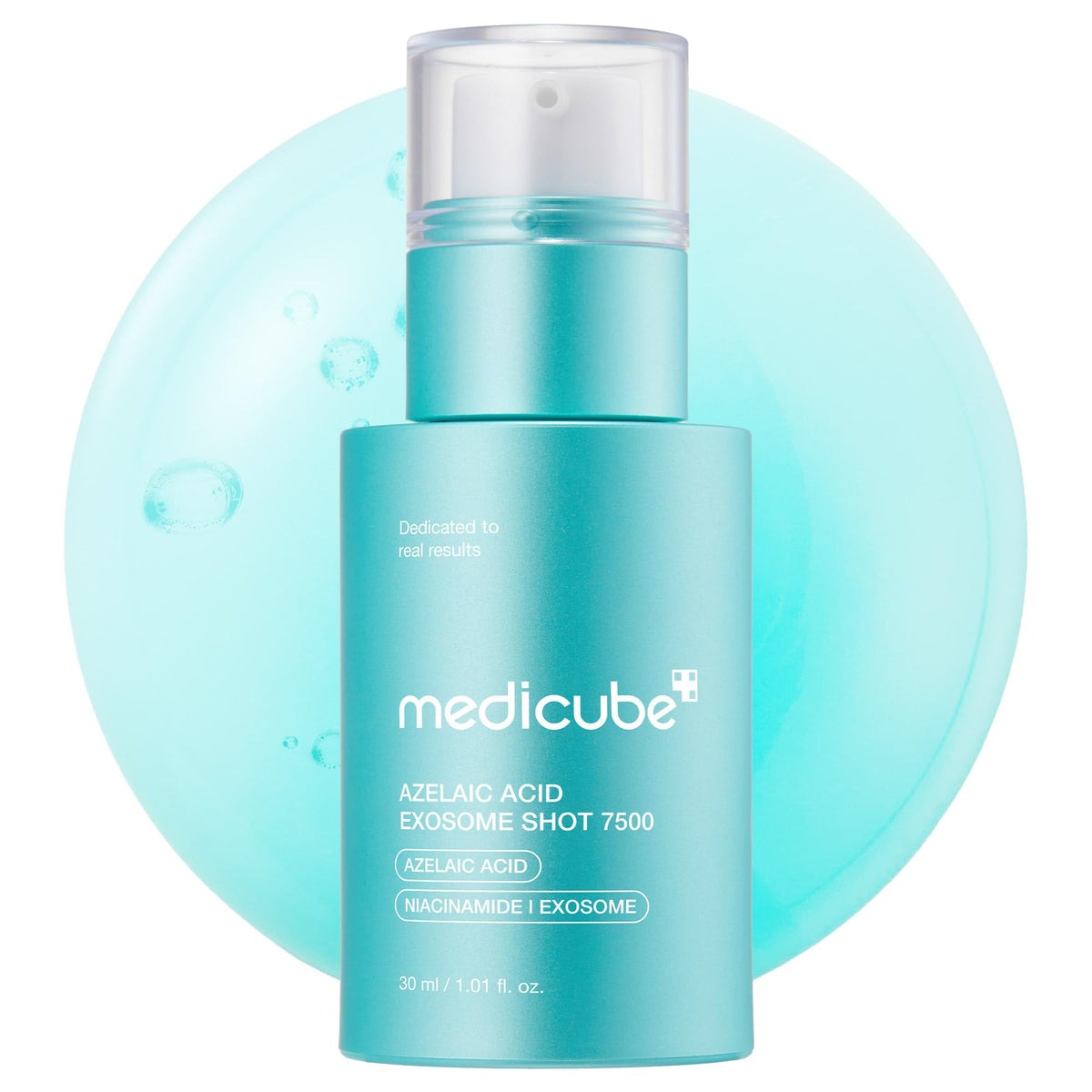 medicube Exosome Shot Facial Serum front view with pump