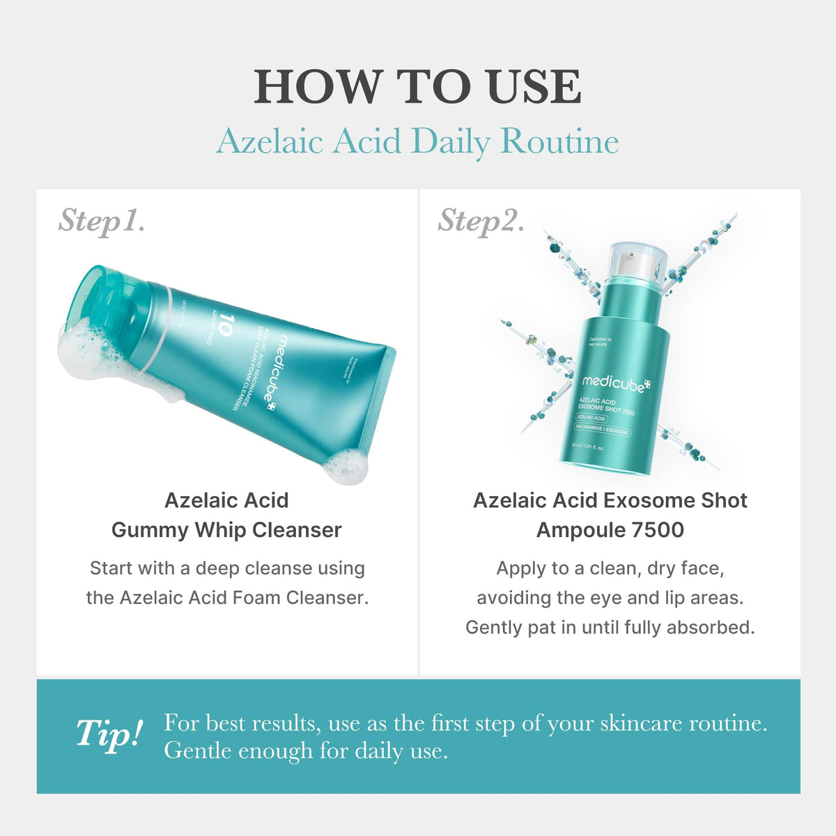 medicube Exosome Shot Facial Serum ingredients list
