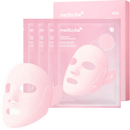 medicube PDRN Pink Tension Up Sheet Mask front view