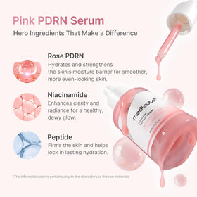 medicube Pink Peptide Serum application on skin