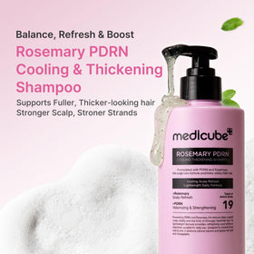 medicube Rosemary PDRN Shampoo bottle side view