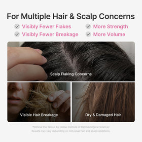 medicube Rosemary PDRN Shampoo with mint leaves