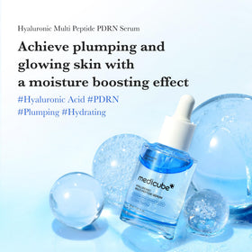 medicube serum bottle with label details