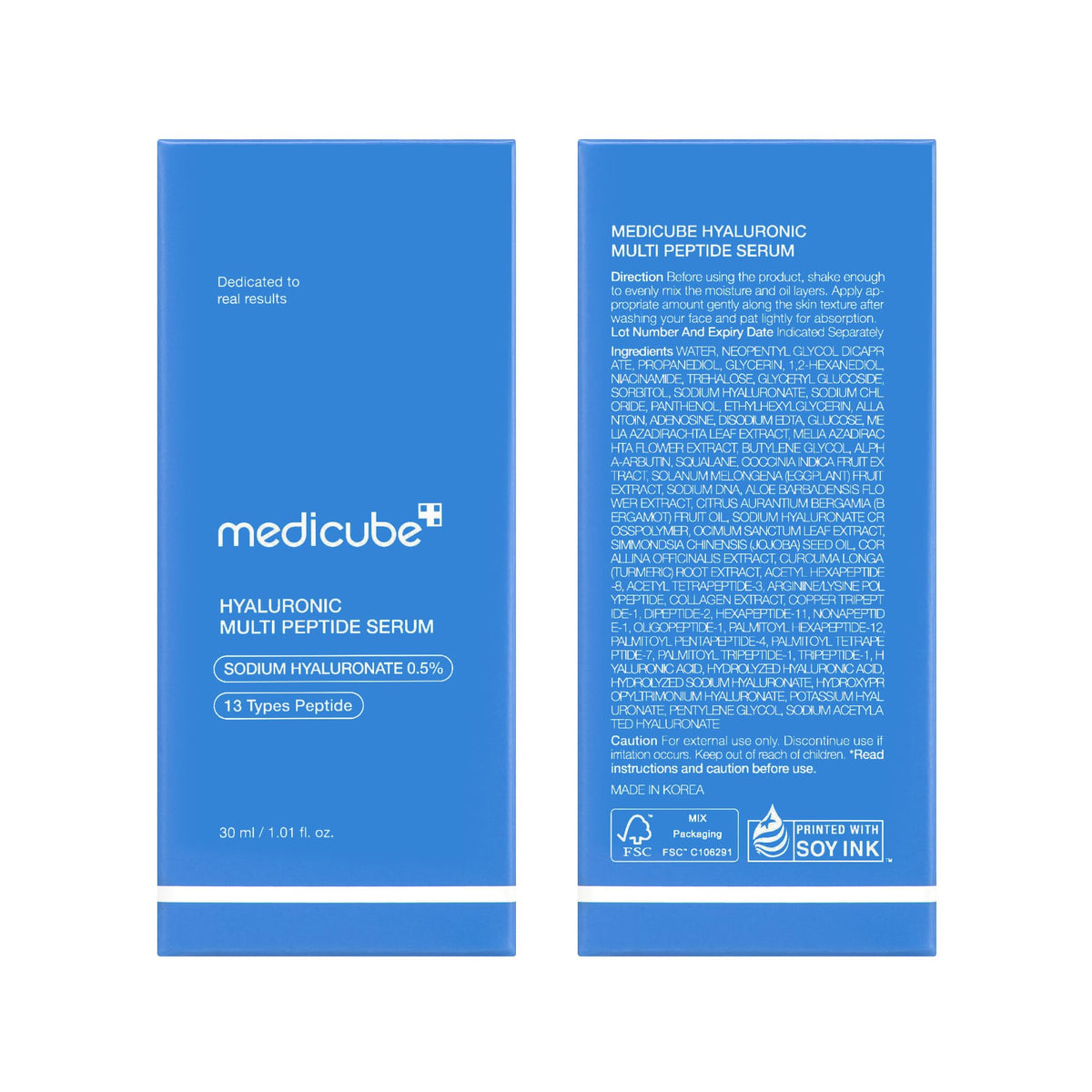 medicube serum ingredients list
