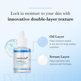 medicube serum packaging with dimensions