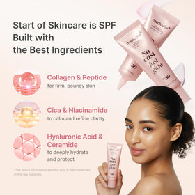 medicube Sunscreen No Cast Just Glow Collagen SPF 50 side view