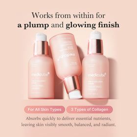 Medicube Triple Collagen Serum application on skin