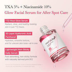 medicube TXA & Niacinamide 15% Glow Serum back view