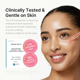 medicube TXA & Niacinamide 15% Glow Serum on a skincare shelf