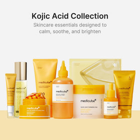 medicube Wrapping Mask Kojic Acid on bathroom shelf
