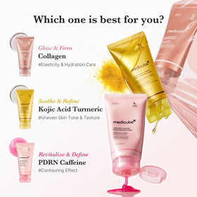 medicube Wrapping Mask PDRN Caffeine with ingredients list