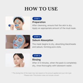medicube Zero Pore Blackhead Mud Mask lifestyle scene
