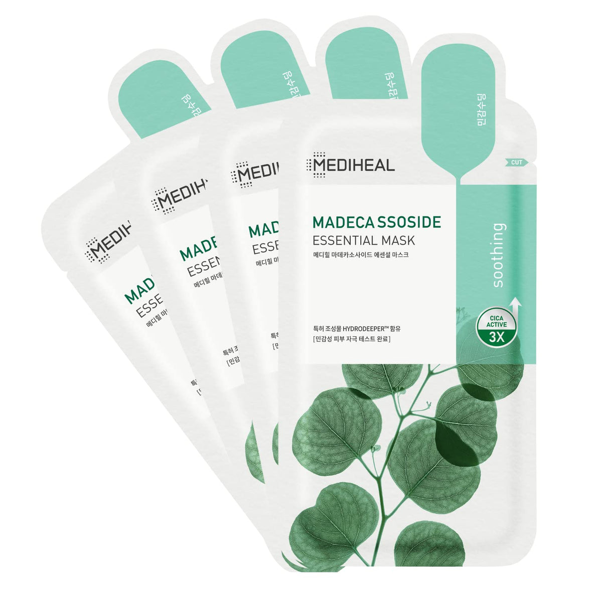 MEDIHEAL Best Korean Sheet Mask Madecassoside front view