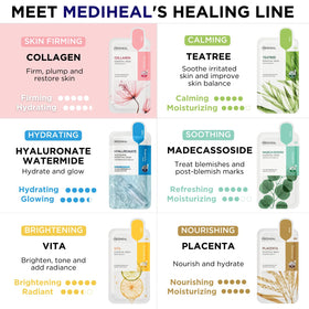 MEDIHEAL Collagen Essential Face Mask eco-friendly packaging
