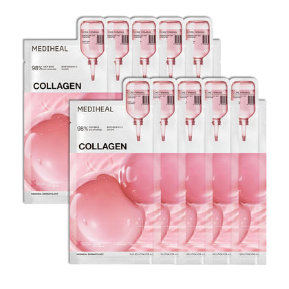 MEDIHEAL Collagen Essential Face Sheet Mask packaging front view