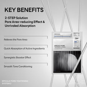 MEDIHEAL Collagen Spicule Hydrogel Mask Set with instructions