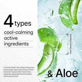 MEDIHEAL Dermaplus Aloe Daily Hydrating Mask in a beauty setting