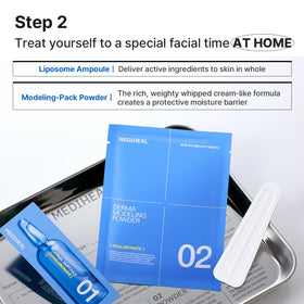 MEDIHEAL Hyaluronate Derma Modeling Pack contents