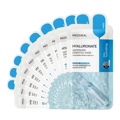 MEDIHEAL Hyaluronate Watermide Essential Face Mask front view