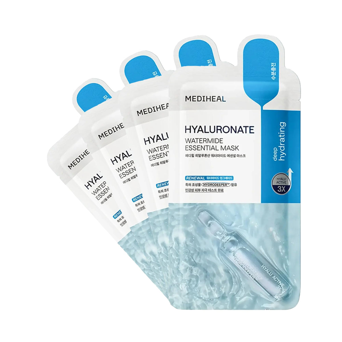 MEDIHEAL Hyaluronate Watermide Face Mask front view