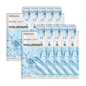 MEDIHEAL Hyaluronic Acid Essential Face Sheet Mask front view