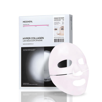 MEDIHEAL Hyper Collagen Mask front packaging view