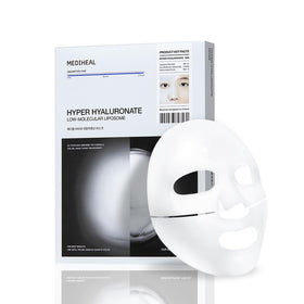 MEDIHEAL Hyper Hyaluronate Mask front view with packaging