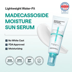 MEDIHEAL Madecassoside Moisture Sun Serum SPF 50+ back view