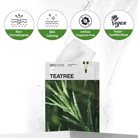 MEDIHEAL Tea Tree Essential Face Sheet Mask ingredients list
