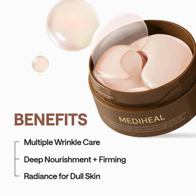 MEDIHEAL Under Eye Patches applied on skin