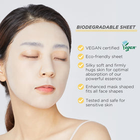 MEDIHEAL Vita Essential Face Mask application on model